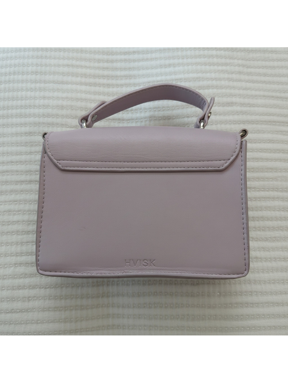 Pre-owned HVISK Crane Soft Structure Bag - Blush Purple - Picture 2 of 9